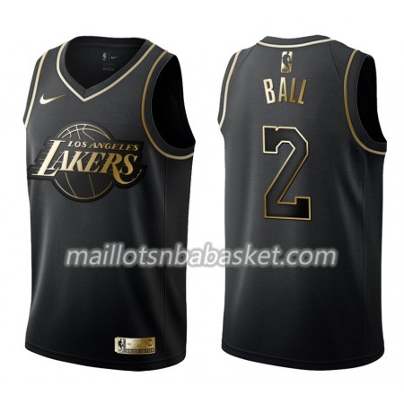 Maillot Homme Los Angeles Lakers Lonzo Ball 2 Nike Noir Gold Edition Swingman Maillot Homme Los Angeles Lakers Lonzo Ball 2 Nike Noir Gold Edition Swingman